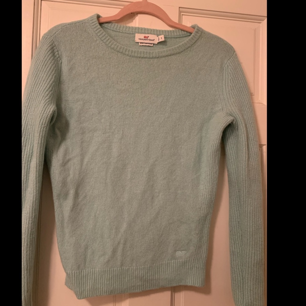 Vineyard vines blue/ teal sweater